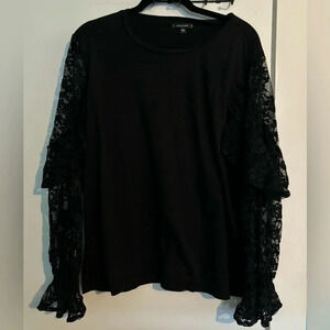 Stella & Dot Lace Long Sleeve‎ top